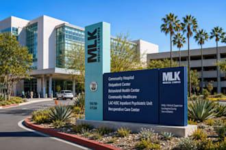 design 3d commercial building, medical campus,cgi hospital rendering, healthcare