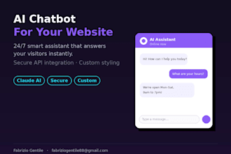 add an ai chatbot to your website