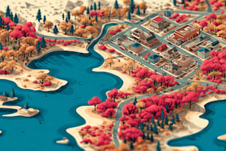 do vector map illustration and event map