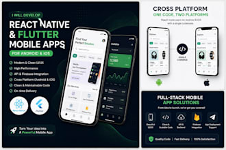 build react native and flutter apps
