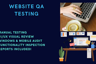 do QA testing for websites