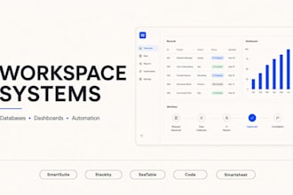 build smartsheet dashboard smartsuite stackby seatable coda workspace