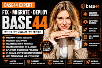 base44 expert fix base44 migrate base44 to wordpress base44 to ios deploy base44