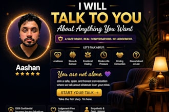 talk to you about anything
