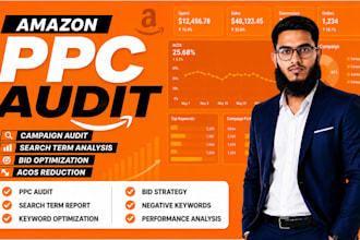 do an amazon PPC audit and analyze your ad account