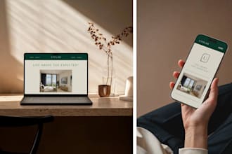 your live business website on squarespace, or shopify
