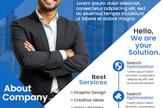 create stunning flyer designs for restaurants and businesses