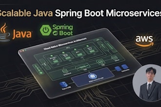 architect a scalable java spring boot microservices