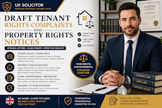 draft tenant rights complaints and property rights notices
