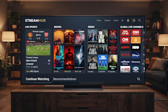 create your white label iptv app with admin panel and multi dns
