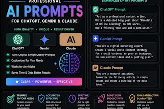 professional ai prompts for chatgpt gemini and claude