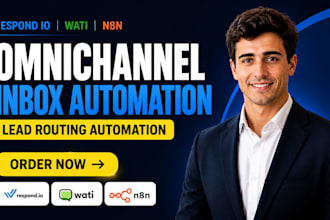 do respond io wati n8n omnichannel inbox lead  routing autoamtion