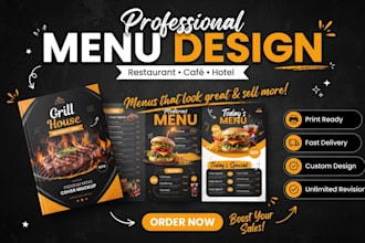 design digital restaurant menu do hotel bar food menu design digital hotel menu