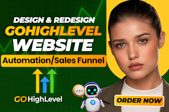setup and manage gohighlevel website, emails SMS automation sales funnel expert