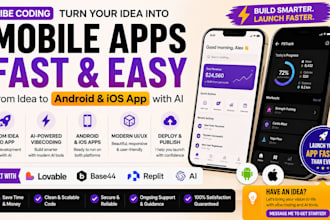 vibe coding lovable ai lovable to android ios app base44 replit ai