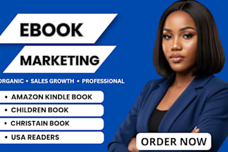 amazon kindle booktok promotion children romance christain USA ebook marketing