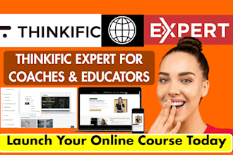 build thinkific course website thinkific course upload, thinkific automation