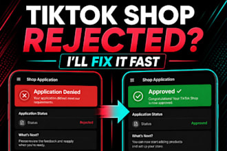 fix tiktok shop rejected listing category approval violation and reinstatement