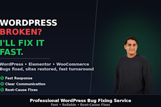 fix website errors, bugs and issues fast