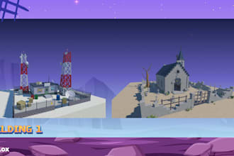 model custom roblox 3d maps, building, props