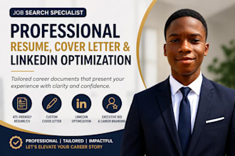 craft an ats friendly resume, CV, cover letter, and linkedin profile