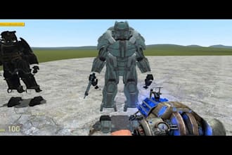 create garrys mod, vrchat, sfm, starfield, fallout, armor, skyrim playermodel