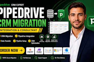 migrate pipedrive crm pipedrive integration pipedrive consultant