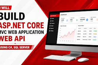 build asp net core mvc web application web api c sharp sql server