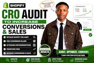 do a shopify cro audit to increase conversions and sales