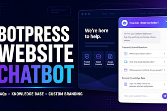 build a custom botpress ai chatbot for your business website