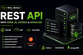 build rest API with nodejs express and mongodb