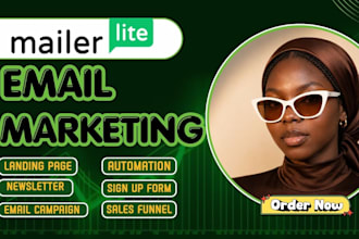 create mailerlite, design mailerlite newsletter, setup mailerlite automation