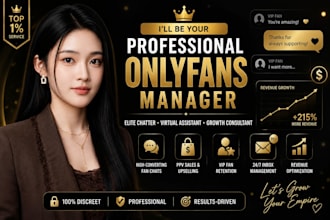 be your professional onlyfans manager chatter and consultant