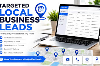 generate targeted local business leads for any niche