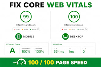 fix core web vitals, fcp, lcp, and cls issues for wordpress speed optimization