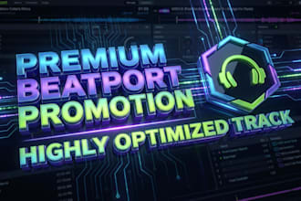do premium highly optimized beatport music promotion to the track