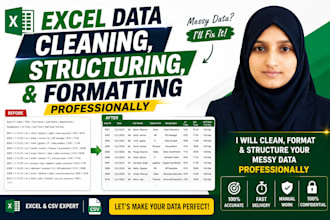 clean and format your excel and CSV data
