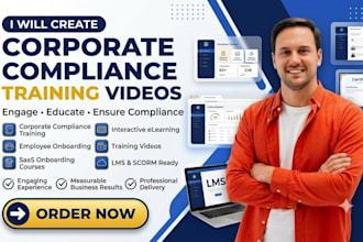 create employee corporate compliance training videos and saas onboarding courses