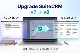 upgrade your suitecrm while preserving data and customizations