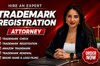 be your licensed trademark attorney to register brand in USA