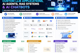 build custom llm applications using openai, langchain and rag