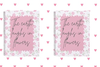 create aesthetic notebook covers and pages