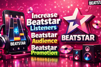 increase beatstar listeners, beatstar audience and beatstar promotion