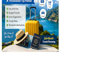 create a custom travel itinerary