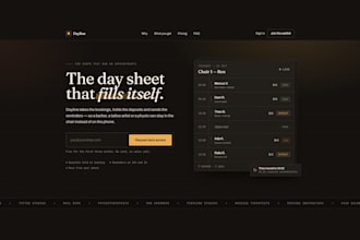 design and develop a high converting nextjs landing page in 48 hours