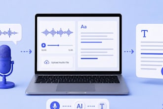 manually transcribe your audio or video into text