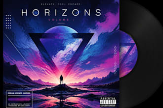 design album cover design, album cover art, music cover art