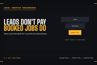 run meta lead ads for your local service business to get booked calls