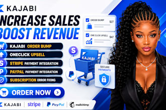 do kajabi order bump, oneclick upsell, stripe, paypal, subscription error fixing