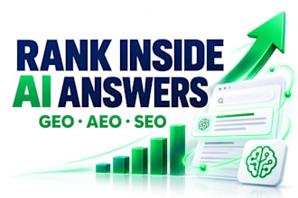 increase ai visibility score to rank website in chatgpt gemini with GEO aeo seo
